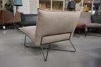 Luxe fauteuil EARL Jess Design metaal stof naturel beige