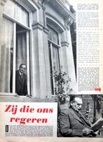 Artikel over minister Dr. Willem Drees 1953 politiek, Verzamelen, Tijdschriften, Kranten en Knipsels, Verzenden, 1940 tot 1960