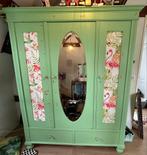 Kleding kast mintgroen, Antiek en Kunst, Antiek | Meubels | Kasten, Ophalen