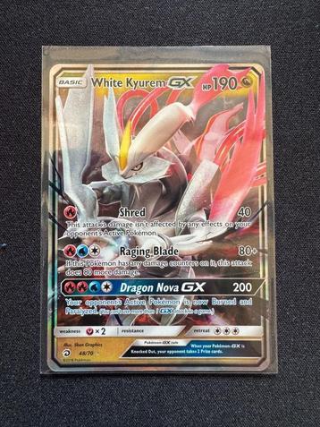 White Kyurem gx 48/70 - Dragon Majesty beschikbaar voor biedingen