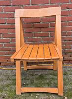 Aldo Jacober Klapstoel - Houten Design, Huis en Inrichting, Stoelen, Gebruikt, Bruin, Aldo Jacober, Ophalen of Verzenden