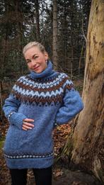 Heerlijke zachtblauwe trui, 100% lettlopi IJslandse wol., Nieuw, Blauw, Maat 38/40 (M), Ophalen of Verzenden