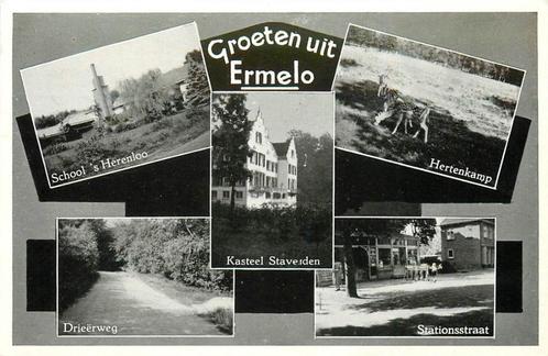 (387-244-001) Ermelo Groeten uit, Verzamelen, Ansichtkaarten | Nederland, Gelderland, Verzenden