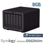NAS Synology DiskStation DS620slim 8GB refurbsihed, Computers en Software, NAS, Info@synology.com, Synology, Refurbished, Ophalen of Verzenden