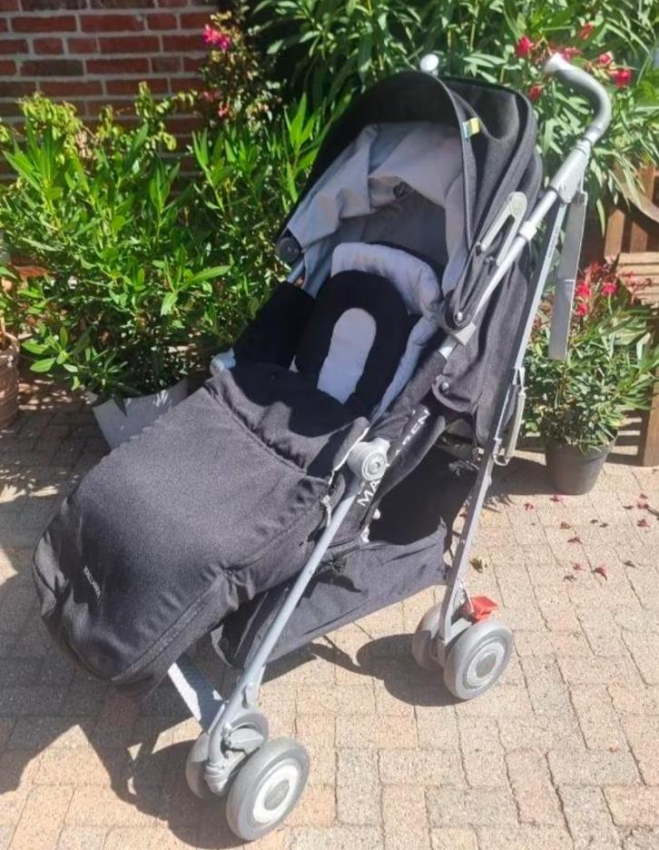 Maclaren xlr buggy bijna nieuw. Zwart met reistas, Kinderen en Baby's, Kinderwagens en Combinaties, Gebruikt, Overige merken, Ophalen of Verzenden