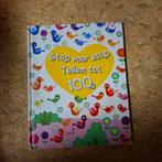 Stap voor stap tellen tot 100, Onbekend, Ophalen of Verzenden, Zo goed als nieuw, Uitklap-, Voel- of Ontdekboek