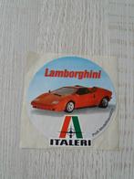 stickernITALERI Lamborghini, Ophalen of Verzenden, Zo goed als nieuw, Auto of Motor