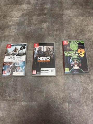 Nitendo switch lege hoesjes beschikbaar voor biedingen