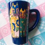 Mok beker katten Laurel Burch, Ophalen of Verzenden, Gebruikt, Overige stijlen, Kop(pen) en/of Schotel(s)