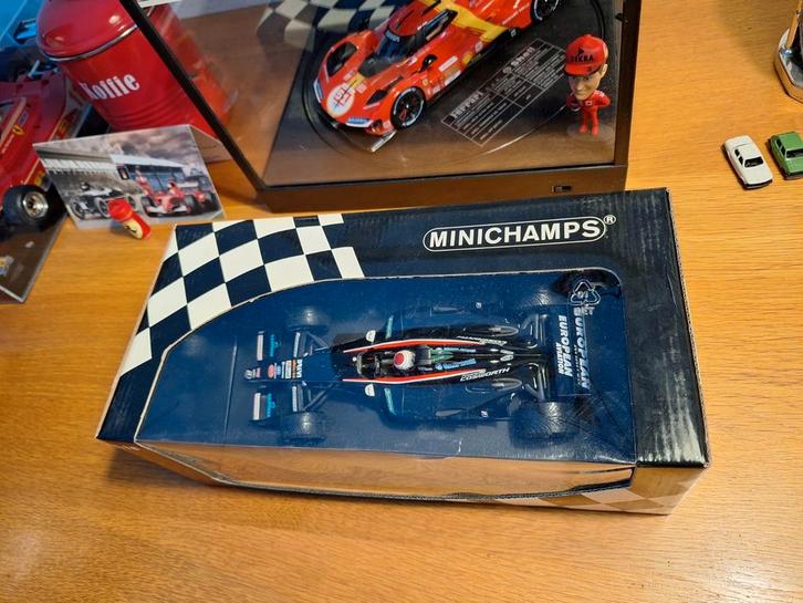 Minichamps 1:18 Minardi PS03 Jos Verstappen GP Brasil 2003, Hobby en Vrije tijd, Modelauto's | 1:18, Nieuw, Auto, Overige merken