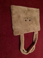 Zachte Shopper Tas met Kattengezicht, Ophalen, Zo goed als nieuw, Beige, Shopper