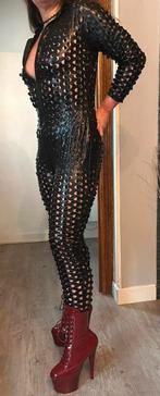 Lak catsuit maat s, Verzenden, Nieuw, Maat 38/40 (M), Carnaval