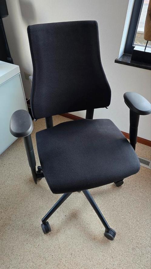 BMA Axia ergonomische bureaustoel zgan, Huis en Inrichting, Bureaustoelen, Zo goed als nieuw, Bureaustoel, Zwart, Ergonomisch