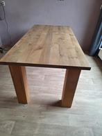 Massief eiken tafel!!, Huis en Inrichting, Tafels | Eettafels, Gebruikt, Eikenhout, Vijf personen of meer, 150 tot 200 cm