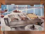 Buffetserver met Warmhoudplaat - Incl. Handleiding, Ophalen of Verzenden
