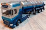 DAF XF Schaalmodel met Tankoplegger - Jan Bakker, Ophalen of Verzenden, Zo goed als nieuw, Bus of Vrachtwagen, Overige merken