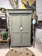 Biedermeier meidenkast linnenkast buffetkast servieskast, Ophalen, 50 tot 70 cm, 105 cm of meer, Nvt