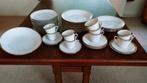 Wit servies met gouden rand Winterling Röslau Bavaria, Ophalen, Gebruikt, Porselein