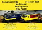 31 januari 2026 Modelspoorverkoop Zegge, Hobby en Vrije tijd, Modeltreinen | H0, Gebruikt, Gelijkstroom of Wisselstroom, Overige typen