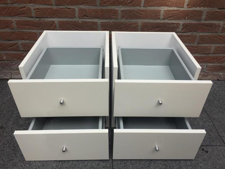 2x Inzet met ladeblok (Ikea kallax expedit), Huis en Inrichting, Woonaccessoires | Wandplanken en Boekenplanken, Gebruikt, Ophalen