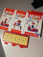 Mini loco tegeldoos met 2 boekjes, 4-6 jaar, Ophalen of Verzenden, Zo goed als nieuw, Puzzelen