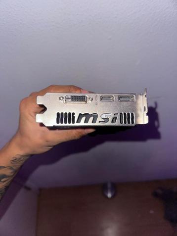 GTX 1050TI 4gb msi beschikbaar voor biedingen