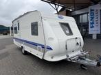 Hobby Excellent Easy 495 UFE 2005 MOVER + VOORTENT!!!, Caravans en Kamperen, Caravans, Standaardzit, Hobby, Bedrijf, Schokbreker