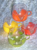 Retro Theekom/Soepkom Glas/Plastic, Ophalen, Huis en Inrichting