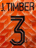Gesigneerd Jurrien Timber shirt Nederland, Verzamelen, Sportartikelen en Voetbal, Ophalen of Verzenden, Nieuw, Shirt