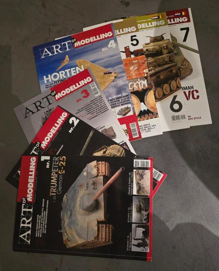 Art of Modelling magazine/ modelbouw tijdschriften militair, Hobby en Vrije tijd, Modelbouw | Overige, Nieuw, 1:32 tot 1:50, Ophalen of Verzenden
