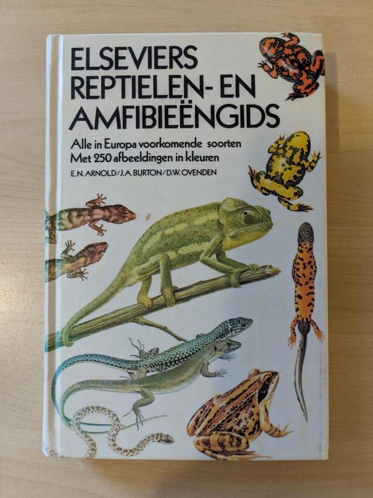 Elseviers Reptielen- en Amfibieëngids, Boeken, Natuur, Gelezen, Natuur algemeen, Ophalen of Verzenden