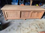 Tv meubel teakhout, Ophalen, Gebruikt, 150 tot 200 cm, Teakhout