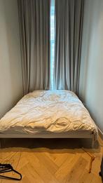 IKEA bed + matras 160 x 200, Ophalen, Wit, Tweepersoons, Zo goed als nieuw