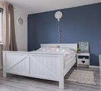 Tweepersoonsbed, Huis en Inrichting, Slaapkamer | Bedden, 160 cm, Zo goed als nieuw, Ophalen, 200 cm