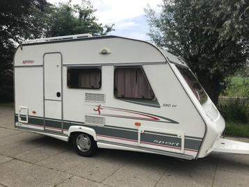 Beyerland Sprinter Sport 390 DV dwarsbed +treinzit licht beschikbaar voor biedingen