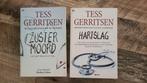 Tess Gerritsen thrillers te koop – Zustermoord & Hartslag, Ophalen of Verzenden, Zo goed als nieuw, Tess Gerritsen, Nederland