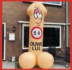 Ouwe lul opblaasfiguur piemel 50 jaar, Hobby en Vrije tijd, Feestartikelen | Verhuur, Ophalen