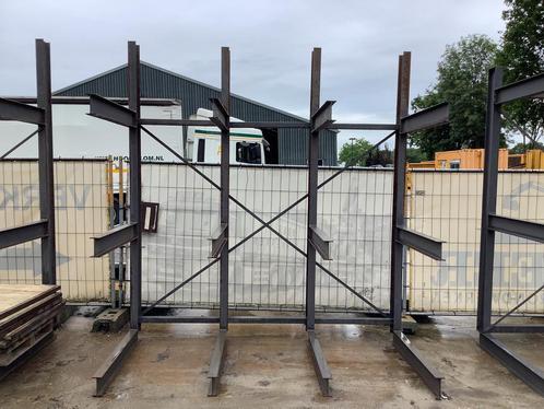 IJzeren stelling, Doe-het-zelf en Verbouw, Steigers, Gebruikt, Overige typen, 5 meter of hoger, Ophalen