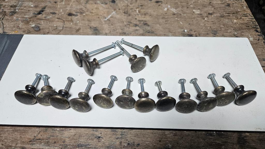 kast/ meubel knoppen vintage, Ophalen of Verzenden