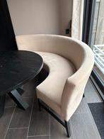 Half Ronde Eetbank - Zo Goed Als Nieuw!, Ophalen, Zo goed als nieuw, Stof, Velvet