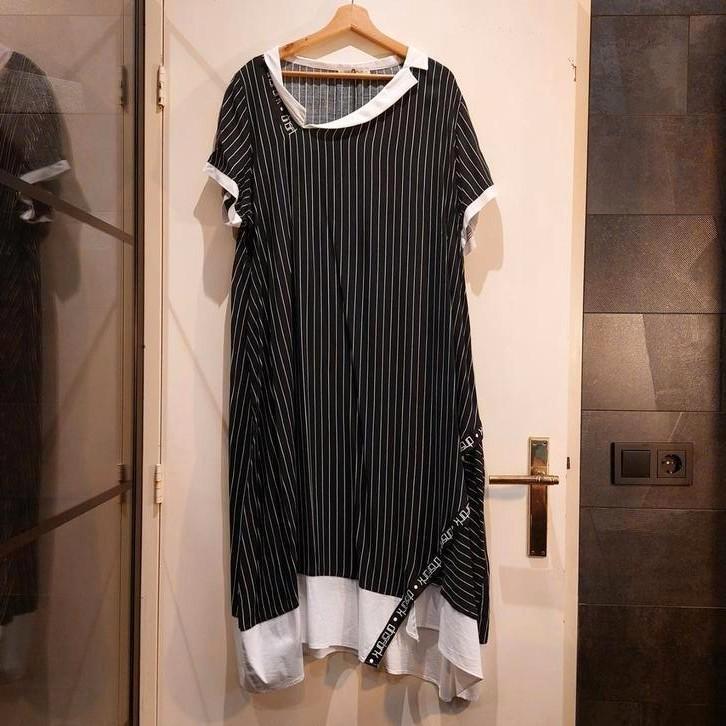 Jurk van het merk Zedd Plus.  Maat 3 (46/48), Kleding | Dames, Grote Maten, Zo goed als nieuw, Jurk, Zwart, Verzenden