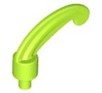 Lego Lime Minifigure, Plume Feather Small, Ophalen of Verzenden, Gebruikt, Losse stenen, Lego