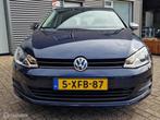 Volkswagen Golf7 5-deurs 1.2TSi 105pk H6 Trend Edition Navi, Euro 5, Elektrische ramen, 4 cilinders, Blauw