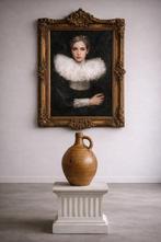 Antieke aardewerken kruik (35 cm), Antiek en Kunst, Antiek | Keramiek en Aardewerk, Ophalen