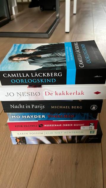 Thriller pakket 7x beschikbaar voor biedingen