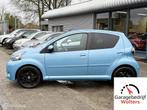 Toyota Aygo 1.0 VVT-i Dynamic Blue unieke kleur airco 5drs, Voorwielaandrijving, Stof, Gebruikt, Zwart