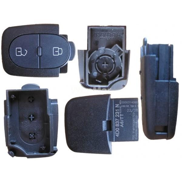 VW autosleutel behuizingen klapsleutel voor vervanging, Auto diversen, Overige Auto diversen, Ophalen