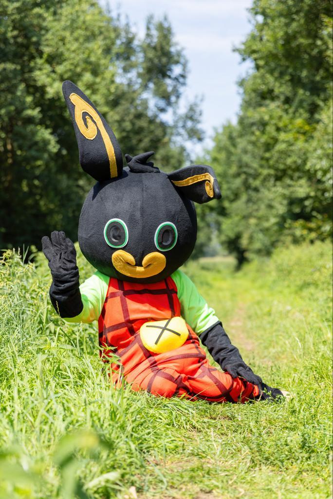 Bing Mascotte Huren voor Feest!, Hobby en Vrije tijd, Feestartikelen, Nieuw, Kostuum, Verjaardag, Ophalen of Verzenden