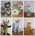Woondecoratie,  katten beelden, Ophalen of Verzenden, Zo goed als nieuw