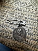 Zilveren bedel Bernadette Soubirous, Antiek en Kunst, Ophalen of Verzenden